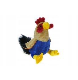 16cm Plush Rooster from Plush Zoo Series