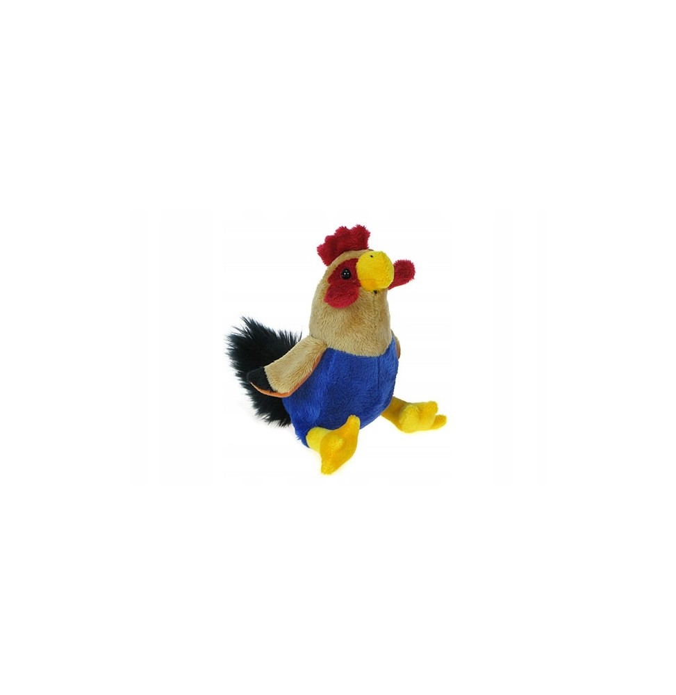 16cm Plush Rooster from Plush Zoo Series