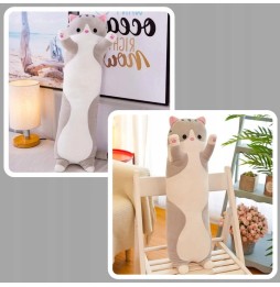 90cm Grey Plush Cat Toy