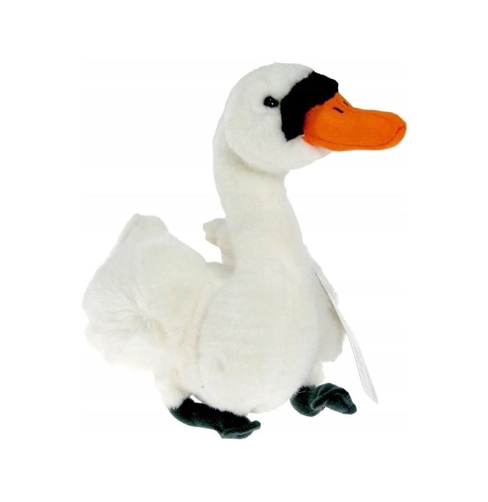 Swan Plush Toy Uni-Toys 17 cm