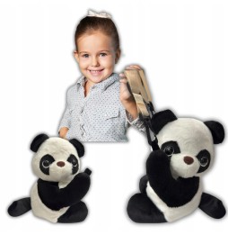 Interactive Panda Backpack with Features