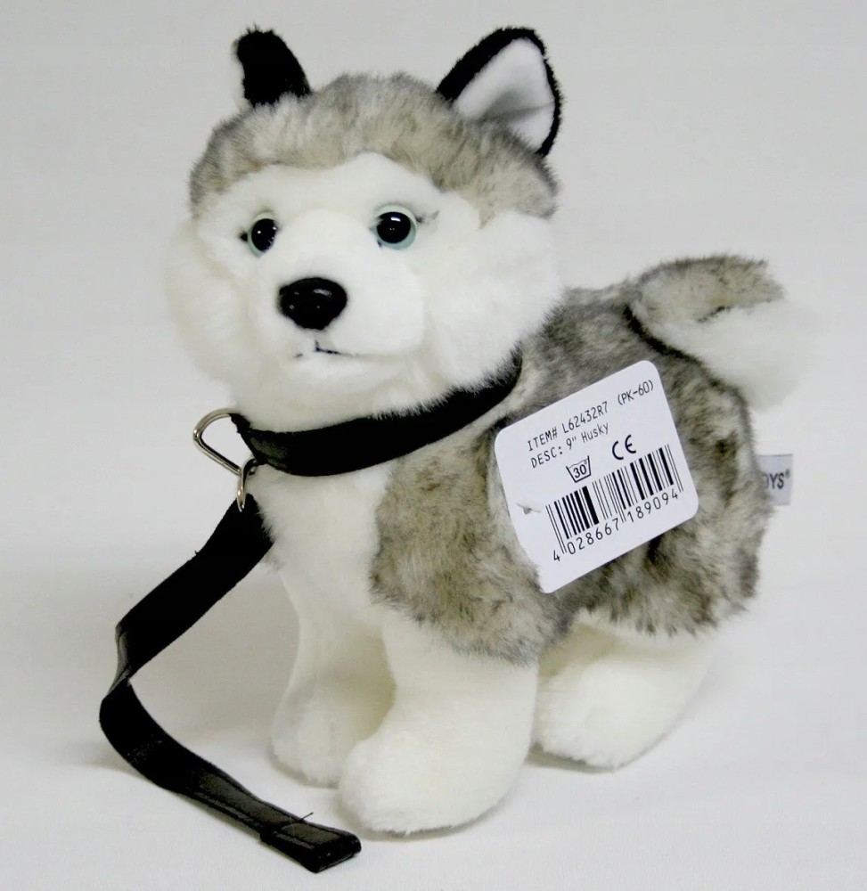 Husky Plush Toy 23cm Uni-Toys