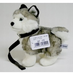 Jucărie Câine Husky 23cm Uni-Toys