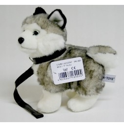 Maskotka Pies Husky 23cm Uni-Toys