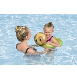 Sloth Swimming Ring for Kids Aged 3-6