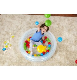 Inflatable Pool 2-in-1 for Kids 2+ Blue Bestway