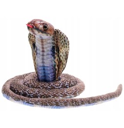 Pluszowa kobra wąż 180 cm - maskotka dla dzieci