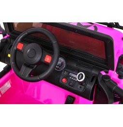 Pink 4x4 Jeep Monster for Kids