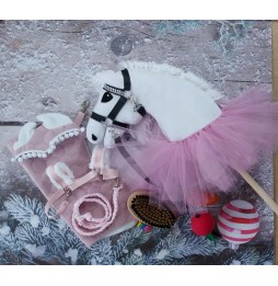 Hobby Horse Blanket A4 Pink