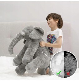 Large Plush Elephant Cuddle Toy 70CM