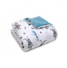 Bamboo/Velvet Reversible Blanket - Kids