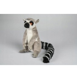 Jucărie de pluș lemur 21cm Uni Toys