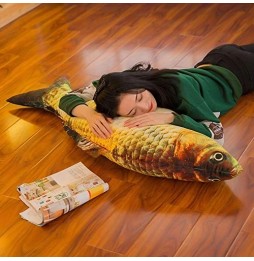 Julan Xichen 3D Fish Carp Plush Pillow