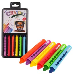 Face Painting Set with 6 Crayons