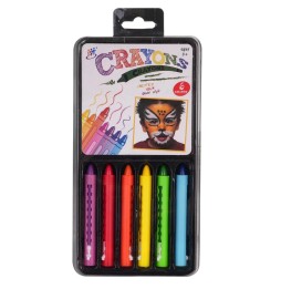 Face Painting Set with 6 Crayons