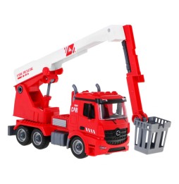 Fire Truck 2-in-1 with Helmet for Kids