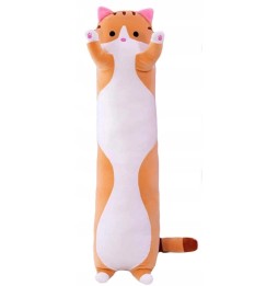 Orange Cat Pillow 70 cm for Kids