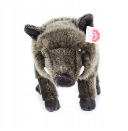 Realistic 30cm Wild Boar Plush Toy