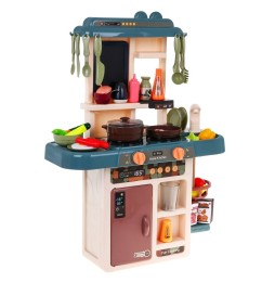 Kitchen Playset with Faucet and 42 Elements for Kids