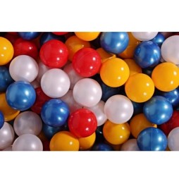 Plastic balls 7cm for dry pool, set of 200