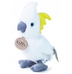 Kakadu Parrot Plush Toy 17cm Rappa