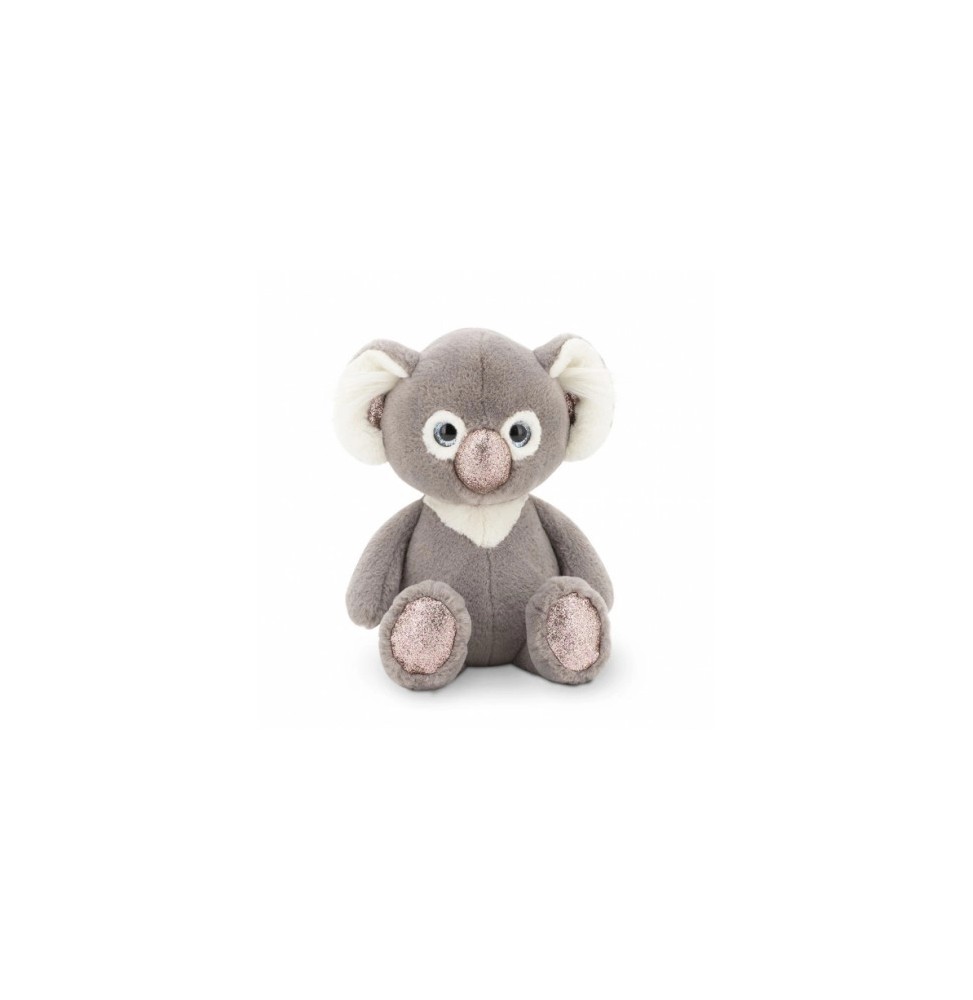 Gray Fluffy Koala Plush Toy - 30cm