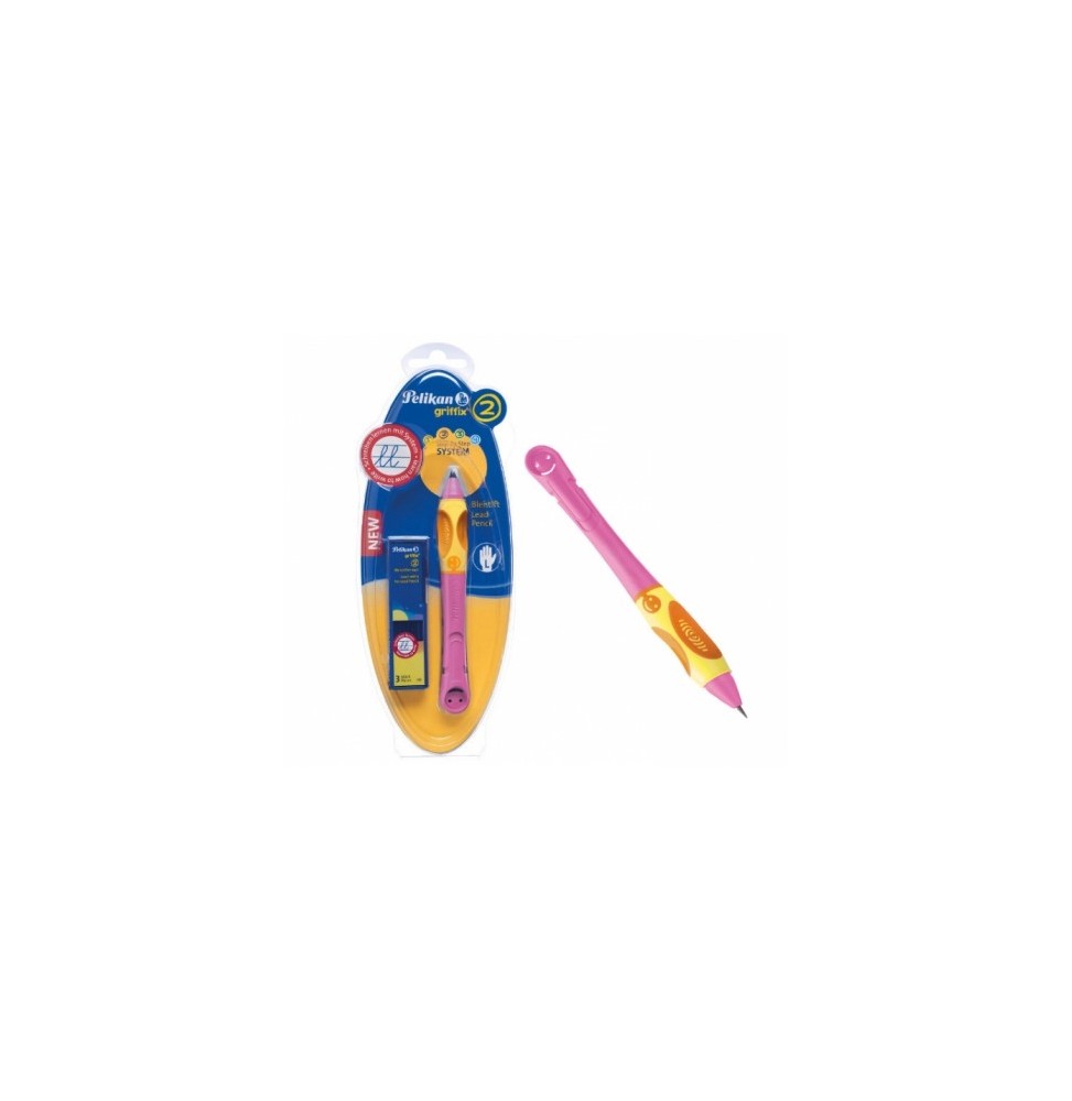 Griffix Pencil for Left-Handed Kids - Pink