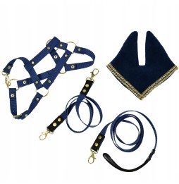 A3 Set of Ear Bonnets and Accessories for Hobby Horse