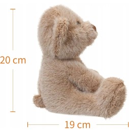 Apricot Lamb Plush Teddy Bear 20 cm