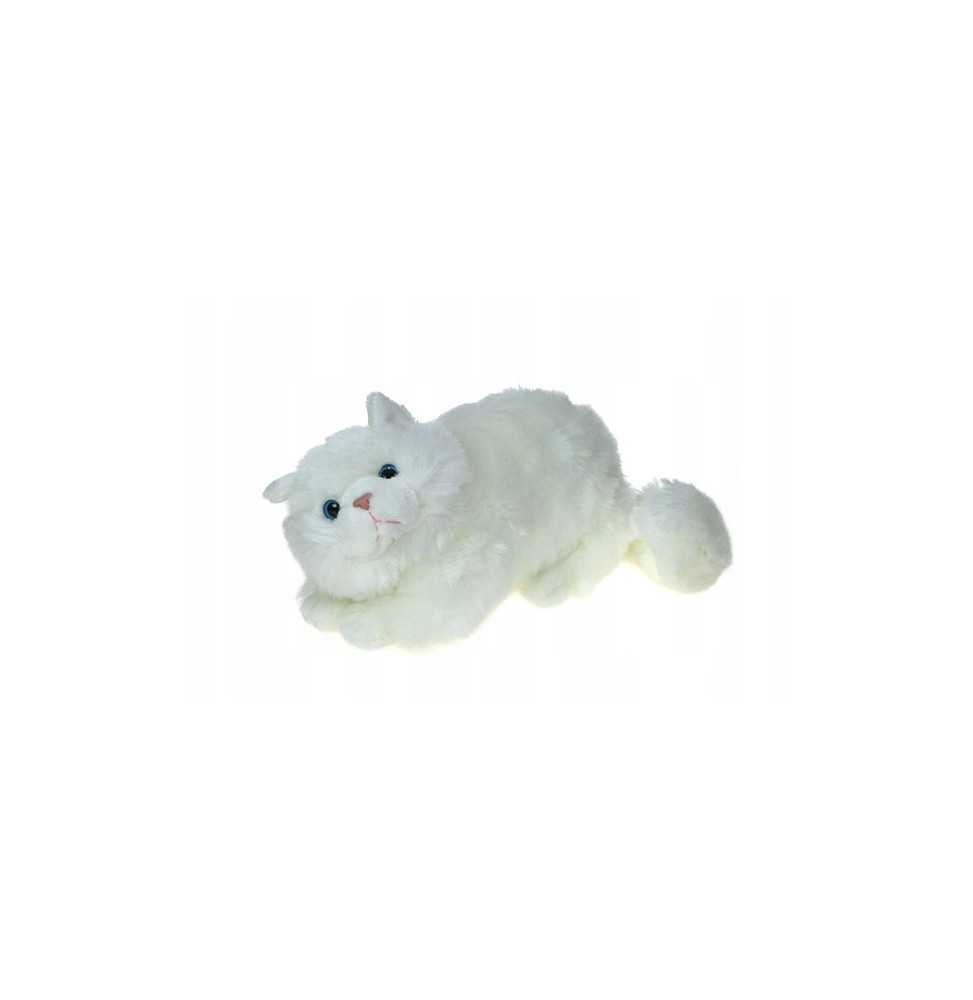 White Persian Cat Plush Toy 30cm