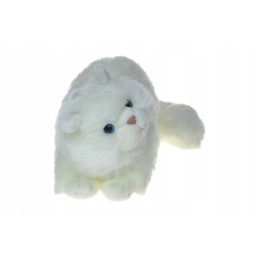 White Persian Cat Plush Toy 30cm