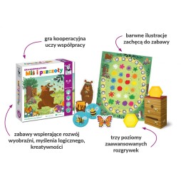 Bear and Bees Cooperative Game for Kids 3-8