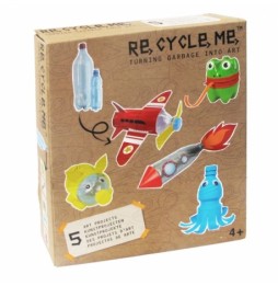 Set creativ avion Re-Cycle-Me pentru copii