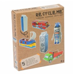 Set creativ seif re-cycle-me 5 jucării