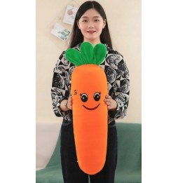 Plush Carrot Pillow 70 cm for Kids