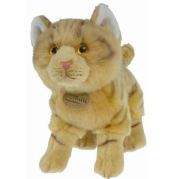 Striped Cat Plush Toy 28 cm