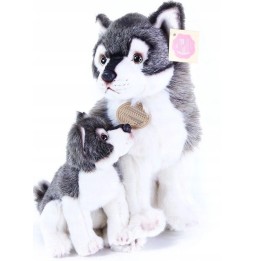 Wolf and Puppy Plush Toy 27 cm Rappa