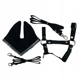 A3 Set of Ear Bonnets and Accessories for Hobby Horse