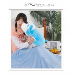 2in1 Dog Blanket Pillow Soft Toy Blue