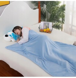 2in1 Dog Blanket Pillow Soft Toy Blue