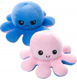 Reversible Octopus Plush Toy 20cm