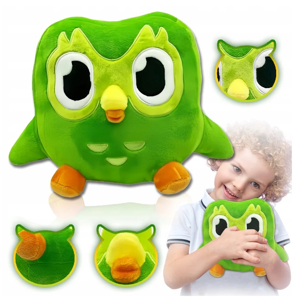 Duo pluszowa maskotka Duolingo dla dzieci Duo pluszowa maskotka Duolingo dla dzieci