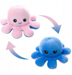 Reversible Octopus Plush Toy 20cm