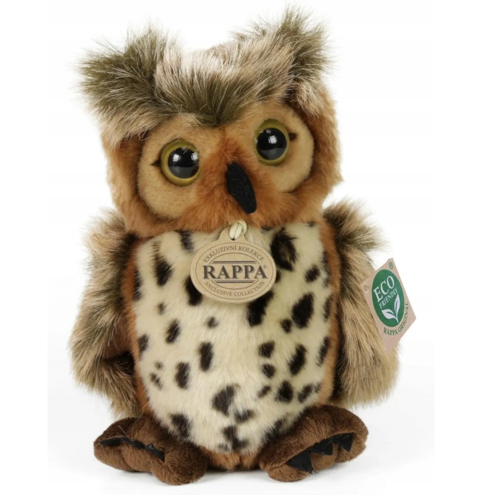 Brown Owl Plush Toy Rappa 20 cm