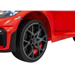 Red Porsche Spyder RS 718 Vehicle for Kids