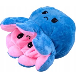 Reversible Octopus Plush Toy 20cm