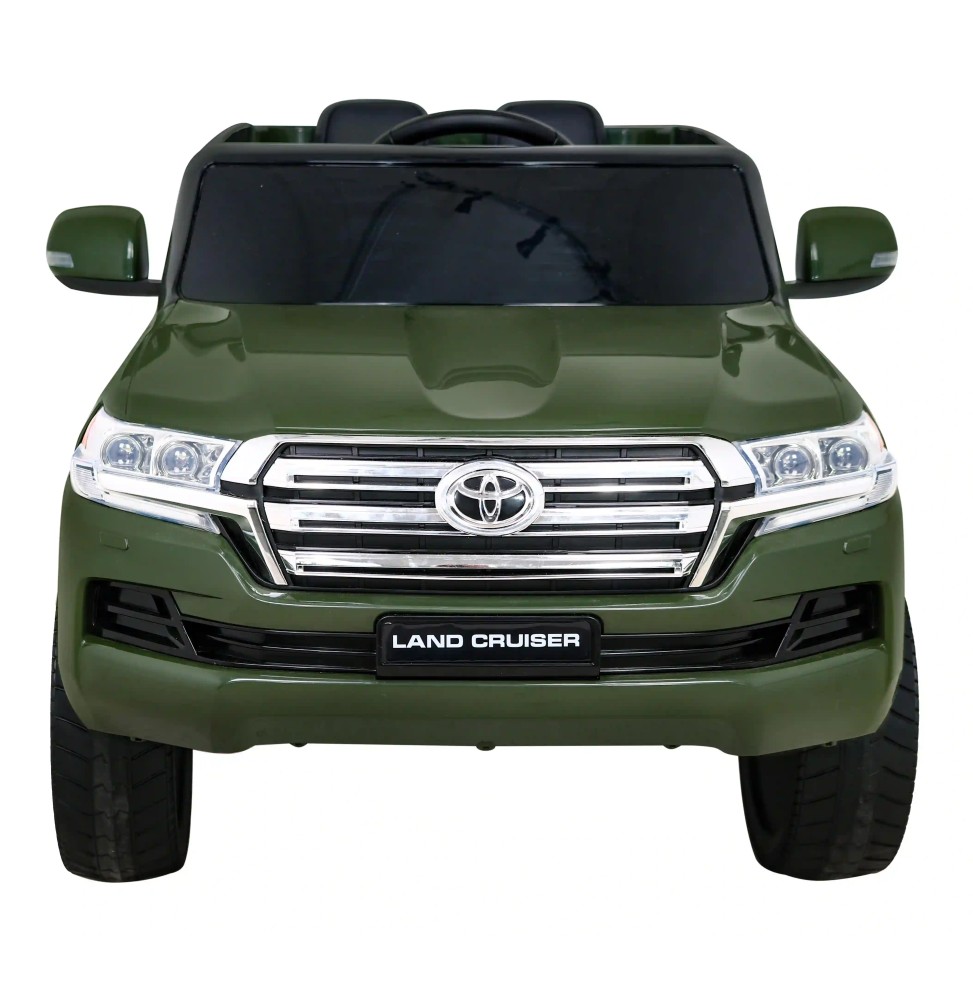 Green Toyota Land Cruiser Battery Car with Remote