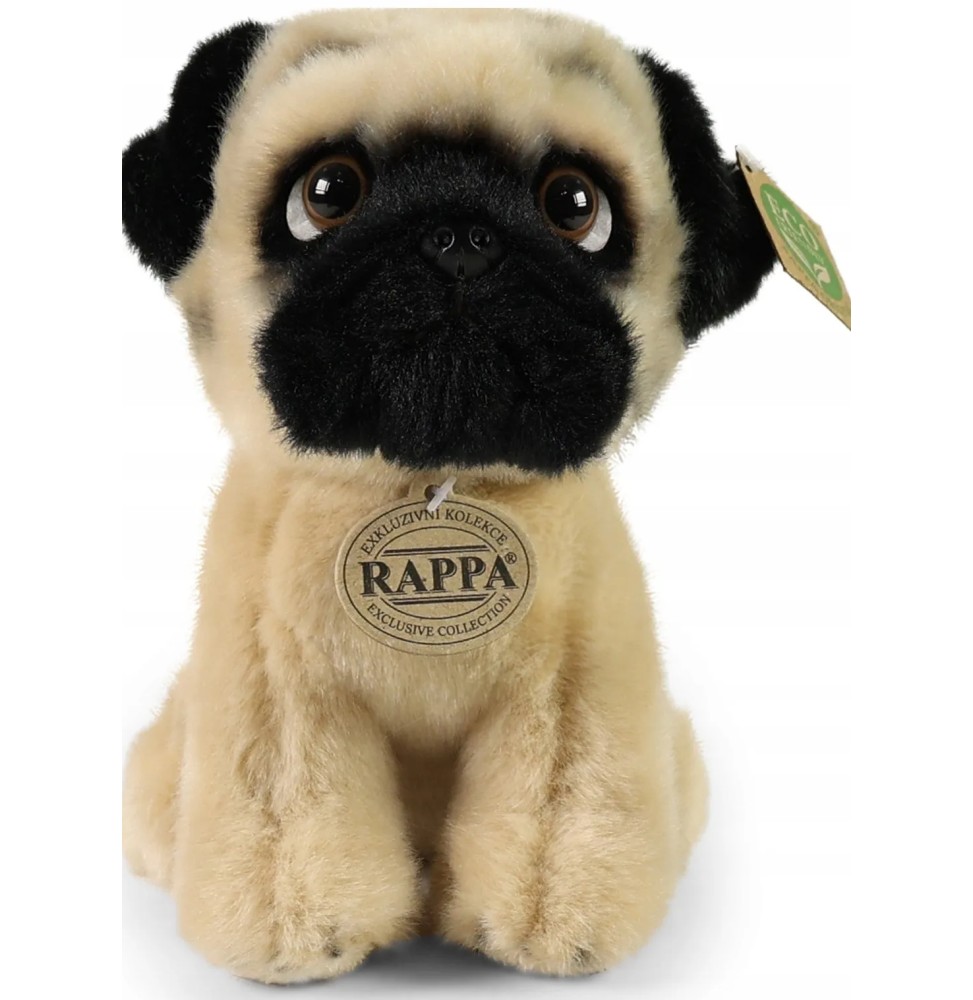 Maskotka pies buldog mops 18cm Maskotka pies buldog mops 18cm