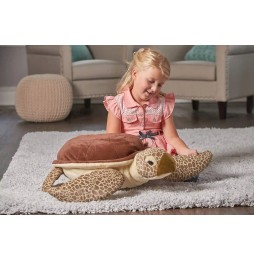 Wielki pluszowy żółw 76 cm