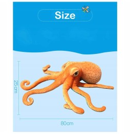 Large Plush Octopus Toy 80 cm